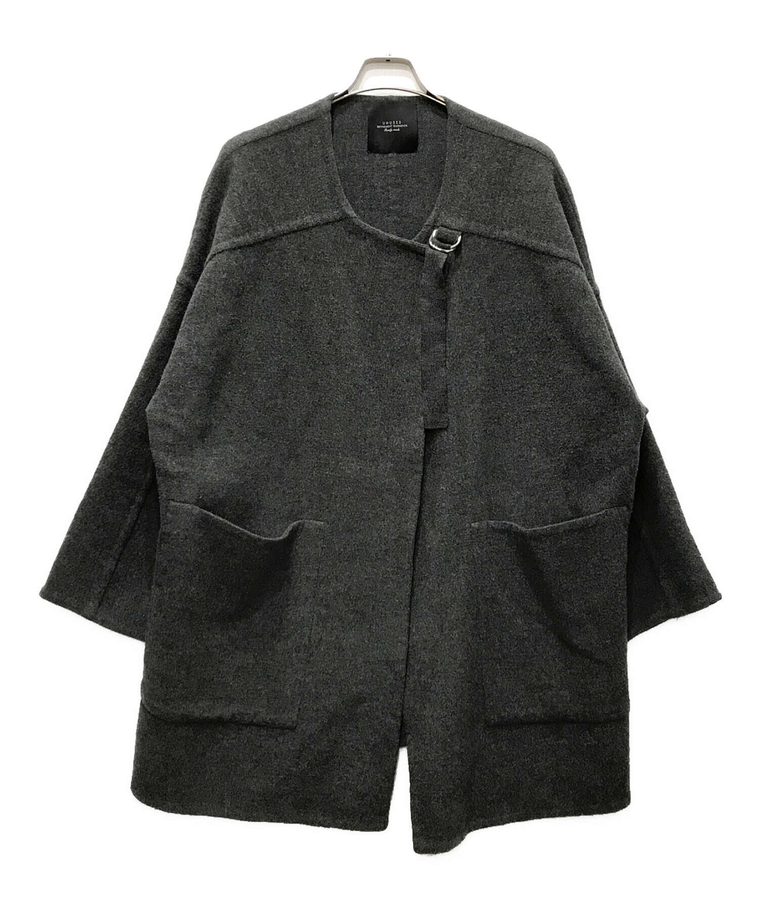 HYKE ULTRASUEDE COAT　グレー　サイズ2