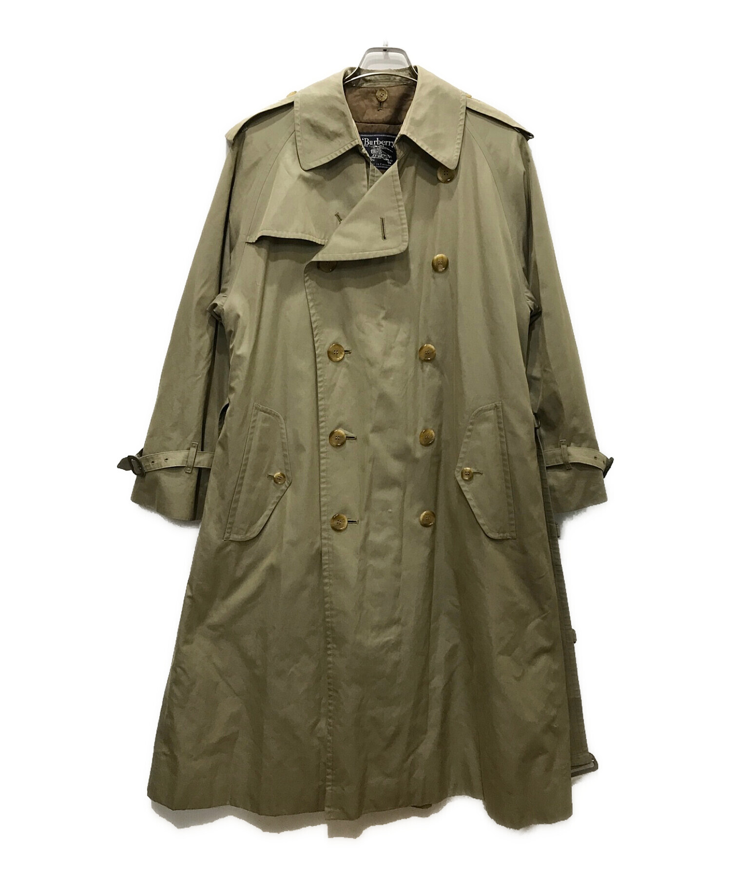 中古・古着通販】Burberry's (バーバリーズ) [OLD] 90's 一枚袖 ライナー付トレンチコート カーキ サイズ:46  REG｜ブランド・古着通販 トレファク公式【TREFAC FASHION】