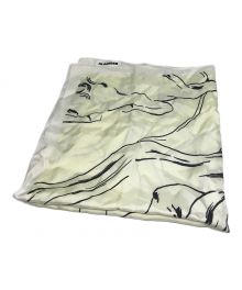 JIL SANDER（ジルサンダー）の古着「LEO ZODIAC PRINT FOULARD/レオゾディアックプリントフラール」｜イエロー