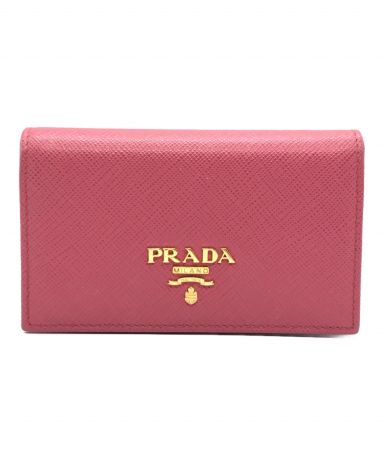 【中古・古着通販】PRADA (プラダ) サフィアーノレザー カード