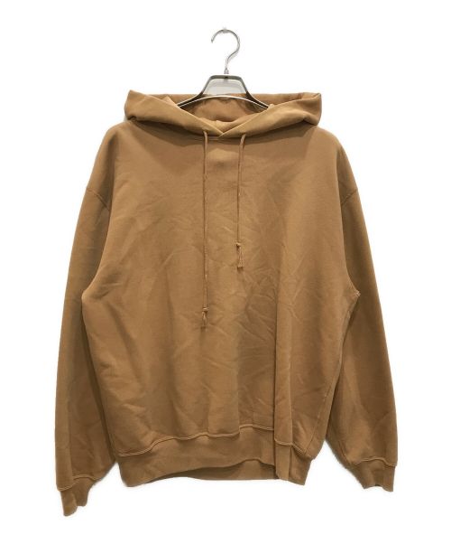 AURALEE（オーラリー）AURALEE (オーラリー) SUPER SOFT HEAVY SWEAT P/O PARKA/スーパーソフトヘビィスウェットピーオーパーカー ベージュ サイズ:3の古着・服飾アイテム