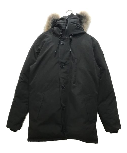 CANADA GOOSE（カナダグース）CANADA GOOSE (カナダグース) Chateau Parka ブラック サイズ:Mの古着・服飾アイテム