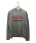 F.C.R.B. × Coca Cola（エフシーレアルブリストル × コカコーラ）の古着「MIRROR LOGO HOODIE」｜グレー