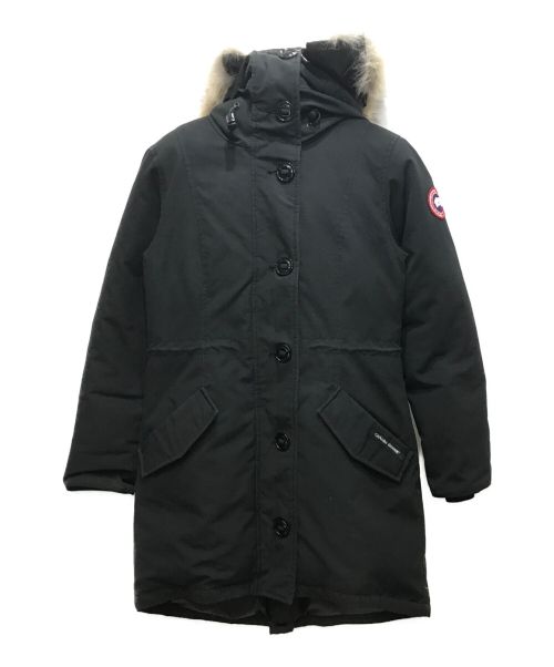 CANADA GOOSE（カナダグース）CANADA GOOSE (カナダグース) ROSSCLAIR PARKA ブラック サイズ:Sの古着・服飾アイテム