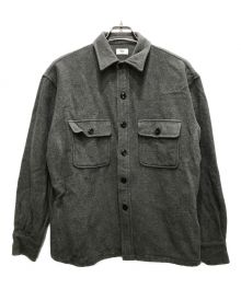 RHC Ron Herman（アールエイチシー ロンハーマン）の古着「Melton CPO Shirt」｜グレー