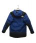 THE NORTH FACE (ザ ノース フェイス) Mountain Down Parka GORE-TEX ブラック×ブルー サイズ:S：33000円