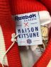 中古・古着 REEBOK × MAISON KITSUNE (リーボック×メゾンキツネ) KITSUNE JACKET オレンジ×アイボリー サイズ:M：14800円