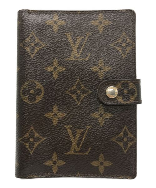 LOUIS VUITTON（ルイ ヴィトン）LOUIS VUITTON (ルイ ヴィトン) 手帳カバー ブラウンの古着・服飾アイテム