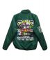 DEVA STATES (ディーヴァ ステイツ) Tenzing Sherpa Jacket ブラック×グリーン サイズ:L：5800円