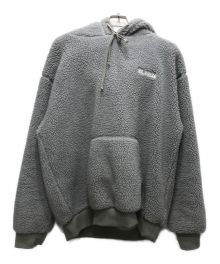 X-LARGE（エクストララージ）の古着「BOA PULLOVER HOODIE」｜グレー