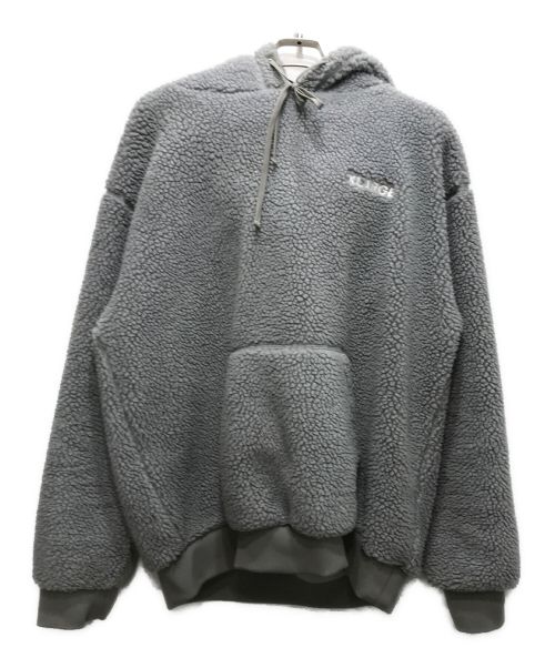 X-LARGE（エクストララージ）X-LARGE (エクストララージ) BOA PULLOVER HOODIE グレー サイズ:XLの古着・服飾アイテム