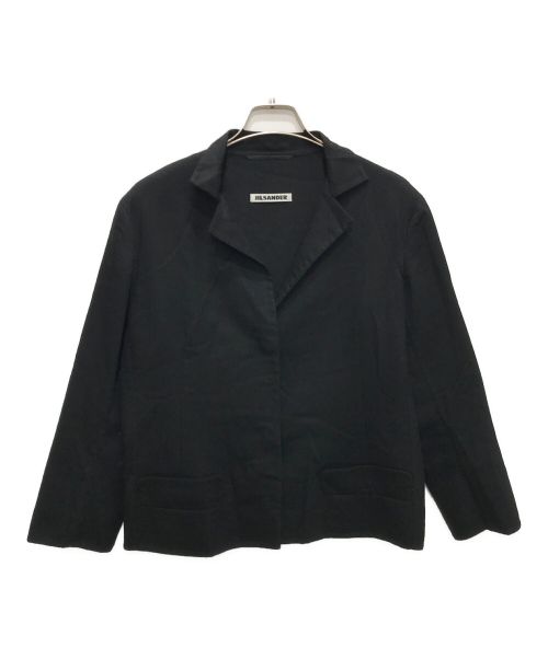 JIL SANDER（ジルサンダー）JIL SANDER (ジルサンダー) カシミヤヒヨクジャケット ブラック サイズ:36の古着・服飾アイテム