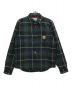 CarHartt（カーハート）の古着「RAYNOR SHIRT JACKET」｜グリーン×ネイビー