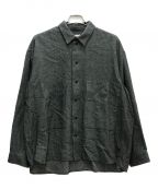 POLYPLOIDポリプロイド）の古着「SHIRT JACKET」｜グレー