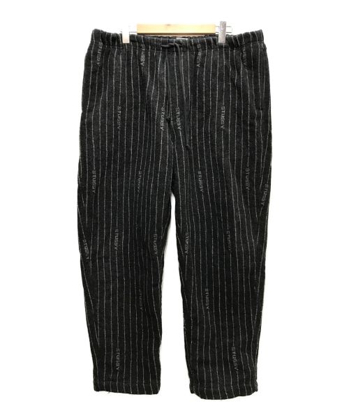 NIKE（ナイキ）NIKE (ナイキ) stussy (ステューシー) Stripe Wool Pant ブラック サイズ:XLの古着・服飾アイテム