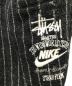 中古・古着 NIKE (ナイキ) stussy (ステューシー) Stripe Wool Pant ブラック サイズ:XL：14800円