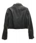 juemi (ジュエミ) Compact Single Moto Jacket ブラック サイズ:M：6000円