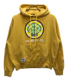 BILLIONAIRE BOYS CLUB×N.E.R.D（ビリオネアボーイズクラブ×エヌ・イー・アール・ディー）の古着「LOGO HOODIE」｜イエロー