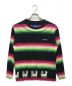 AWAKE（アウェイク）の古着「Striped llama longsleeve T」｜ブラック