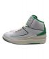 NIKE (ナイキ) Air Jordan 2 Retro ホワイト×グリーン サイズ:27.5cm 未使用品：10800円