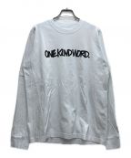 sacai×eric hazeサカイ×エリックヘイズ）の古着「ONEKINDWORD. L/S T-Shirt」｜ホワイト