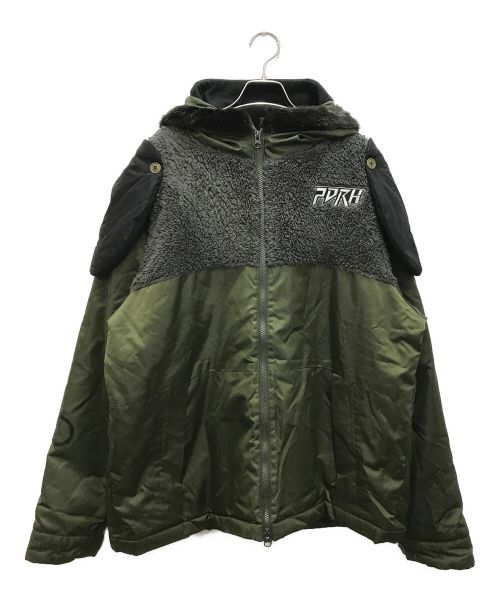 PUNK DRUNKERS（パンクドランカーズ）PUNK DRUNKERS (パンクドランカーズ) アルヘッドウォリアーJKT オリーブ サイズ:X-LARGEの古着・服飾アイテム