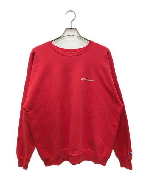 Champion（チャンピオン）Champion (チャンピオン) クルーネックスウェット レッド サイズ:X-LARGEの古着・服飾アイテム