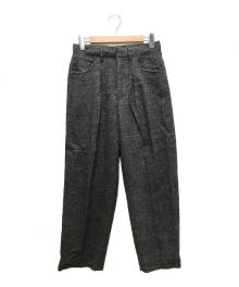 FARAH（ファーラー）の古着「One-tuck Wide Pants」｜グレー