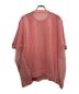 CLANE (クラネ) SHEER SQUARE KNIT TEE ピンク サイズ:1：6000円