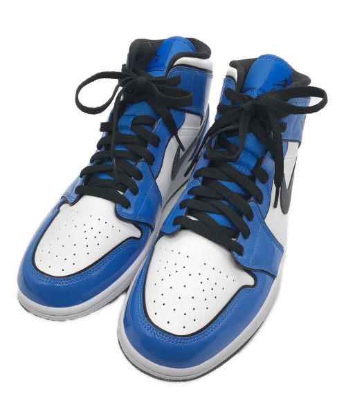 NIKE（ナイキ）NIKE (ナイキ) AIR JORDAN 1 MID SE ホワイト×ブルー サイズ:US11の古着・服飾アイテム