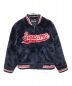 SUPREME（シュプリーム）の古着「FAUX FUR VARSITY JACKET」｜ネイビー