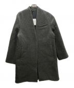 L'appartementアパルトモン）の古着「No Collar Chester Coat」｜グレー