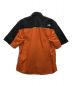 THE NORTH FACE (ザ ノース フェイス) S/S Nuptse SHIRT ブラック×オレンジ サイズ:L：8000円