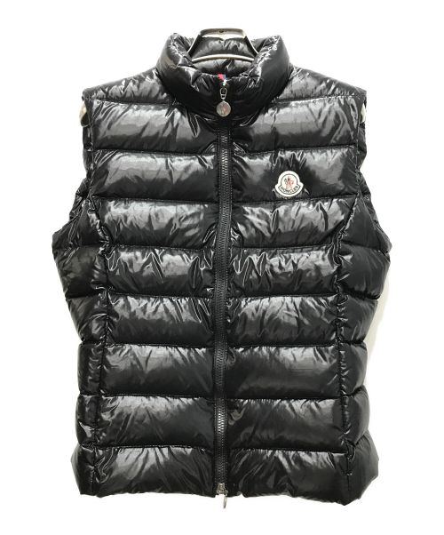 MONCLER（モンクレール）MONCLER (モンクレール) GHANY GILET ダウンベスト ブラック サイズ:1の古着・服飾アイテム