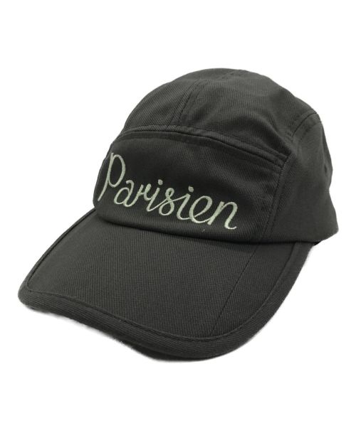 maison kitsune（メゾンキツネ）maison kitsune (メゾンキツネ) PARISIEN 5P CAP グレー サイズ:表記なしの古着・服飾アイテム