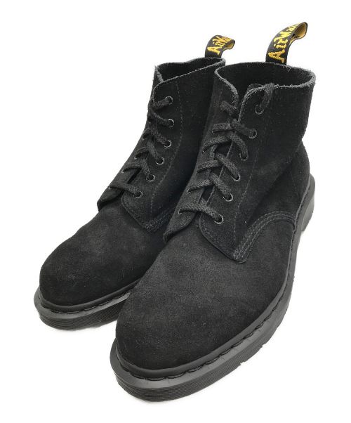 Dr.Martens（ドクターマーチン）Dr.Martens (ドクターマーチン) 101 MONO SUEDE ANKLE BOOTS ブラック サイズ:UK10の古着・服飾アイテム