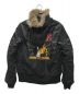 Hysteric Glamour (ヒステリックグラマー) PRIMALOFT エアフォース フーデッド ジャケット ブラック サイズ:M：12800円