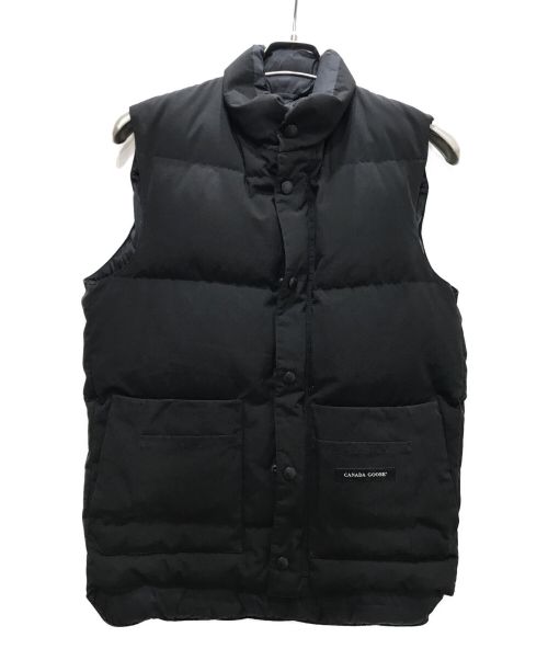 CANADA GOOSE（カナダグース）CANADA GOOSE (カナダグース) FREESTYLE VEST ブラック サイズ:XSの古着・服飾アイテム