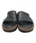 中古・古着 DAIRIKU (ダイリク) Hand Stitch Leather Sandal ブラック サイズ:26：17800円