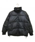 FRED PERRYフレッドペリー）の古着「Rib Collar Down Jacket」｜ネイビー