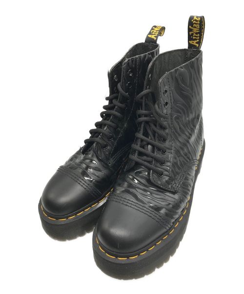 Dr.Martens（ドクターマーチン）Dr.Martens (ドクターマーチン) 8ホールブーツ ブラック サイズ:UK 6の古着・服飾アイテム