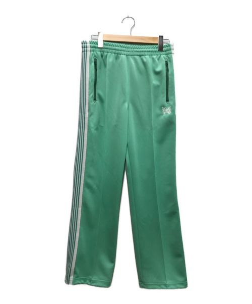 Needles（ニードルズ）Needles (ニードルズ) nano・universe (ナノユニバース) 別注 Track Pant Poly Smooth グリーン サイズ:Sの古着・服飾アイテム