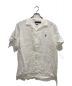 POLO RALPH LAUREN（ポロ・ラルフローレン）の古着「Classic Fit Linen Camp Shirt/クラシックフィットリネンキャンプシャツ」｜ホワイト