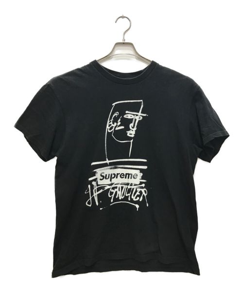 SUPREME（シュプリーム）SUPREME (シュプリーム) Jean Paul GAULTIER (ジャンポールゴルチェ) Jean Paul Gaultier Tee ブラック サイズ:Lの古着・服飾アイテム