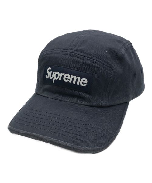 SUPREME（シュプリーム）SUPREME (シュプリーム) Washed Chino Twill Camp Cap ネイビーの古着・服飾アイテム