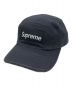 SUPREME（シュプリーム）の古着「Washed Chino Twill Camp Cap」｜ネイビー