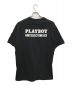 GOD SELECTION XXX (ゴッドセレクショントリプルエックス) PLAY BOY (プレイボーイ) プリントTシャツ ブラック サイズ:XL：5800円