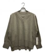 ELE STOLYOFエレ ストリオフ）の古着「Wool pile Reversible Knit Pullover」｜ベージュ