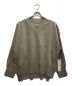 ELE STOLYOF（エレ ストリオフ）の古着「Wool pile Reversible Knit Pullover」｜ベージュ