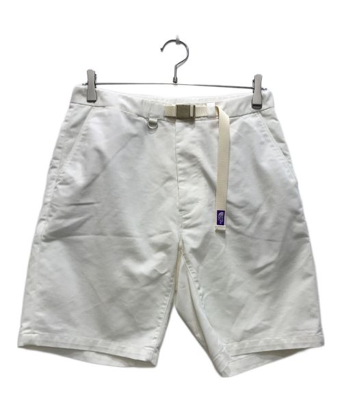 THE NORTH FACE（ザ ノース フェイス）THE NORTH FACE (ザ ノース フェイス) Stretch Twill Shorts/ストレッチツイルショーツ ホワイト サイズ:76cm（W30）の古着・服飾アイテム